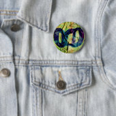 OCD Awareness badge ( Textured ) Ronde Button 5,7 Cm (In situ)