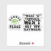 OCD Awareness Choose Peace Over Relief Sticker (Vel)