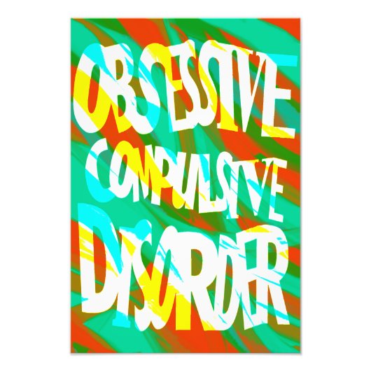 OCD Awareness, Colour Theory Poster (Voorkant)