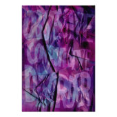 OCD Awareness, Colour Theory Poster (Textured) (Voorkant)