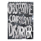 OCD Awareness Poster (Textured) (Voorkant)