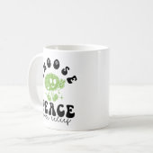 OCD Awareness & Recovery Choose Peace Over Relief Koffiemok (Voorkant links)