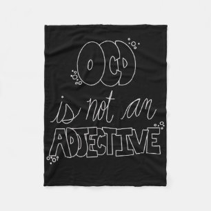 OCD-bewustzijn Geestelijke Gezondheid Autisme-bewu Fleece Deken