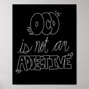 OCD-bewustzijn Geestelijke Gezondheid Autisme-bewu Poster