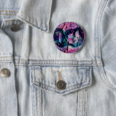 OCD-bewustzijnsbadge ( gestructureerd ) Ronde Button 5,7 Cm (In situ)
