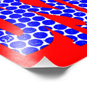 OCD-bewustzijnsposter (Gestuctuurd) Foto Afdruk (Hoek)