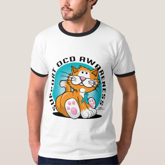 OCD Cat T-shirt (Voorkant)
