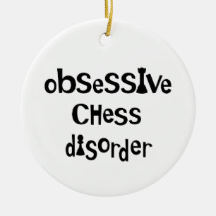 OCD Chess Keramisch Ornament