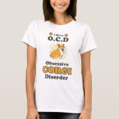 OCD corgi-shirten T-shirt (Voorkant)