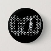 OCD Grafische Badge Ronde Button 5,7 Cm (Voorkant)