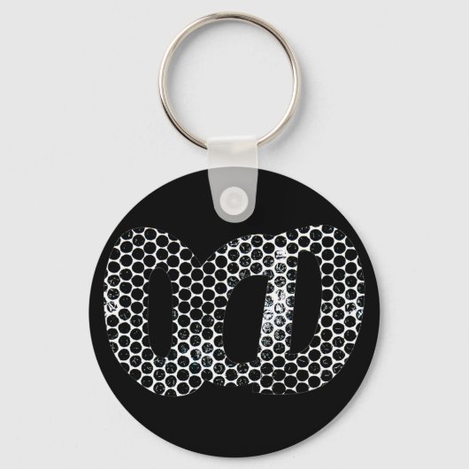 OCD Graphic Key Ring Sleutelhanger (Achterkant)