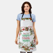 OCD in de keuken: vakantiejuichen Schort (Gedragen)