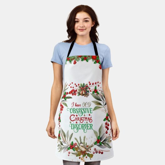 OCD in de keuken: vakantiejuichen Schort (Gedragen)