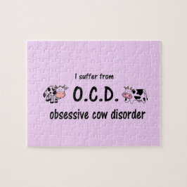 OCD Koe Jigzaag Puzzle Legpuzzel