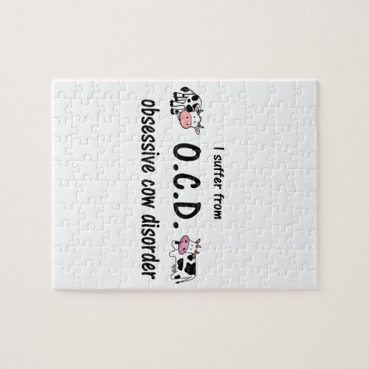 OCD-Koe Legpuzzel (Horizontaal)