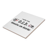 OCD-Koe Tegeltje (Zijkant)