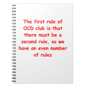 ocd notitieboek