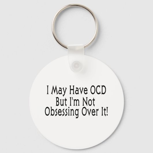 OCD Obsessie Sleutelhanger (Voorkant)