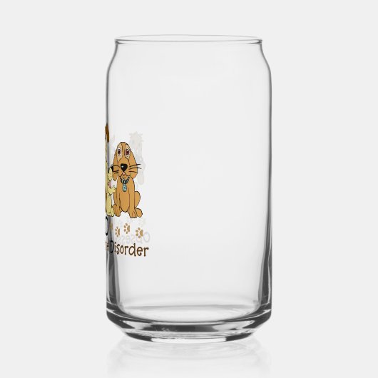 OCD Obsessief Canine Disorder Blikvorm Glas (Links)