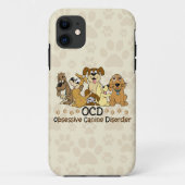 OCD Obsessief Canine Disorder Case-Mate iPhone Case (Achterkant)