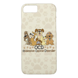 OCD Obsessief Canine Disorder iPhone 8/7 Hoesje