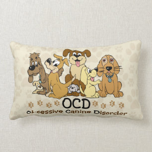 OCD Obsessief Canine Disorder Kussen