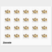 OCD Obsessief Canine Disorder Square Sticker (Vel)