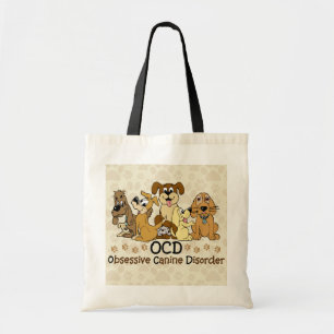 OCD Obsessief Canine Disorder Tote Bag