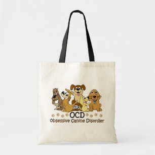 OCD Obsessief Canine Disorder Tote Bag