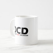 OCD - Obsessief-Cat stoornis Koffiemok (Voorkant links)