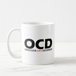 OCD - Obsessief-Cat stoornis Koffiemok