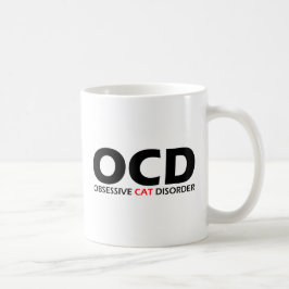 OCD - Obsessief-Cat stoornis Koffiemok