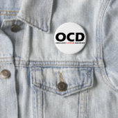 OCD - Obsessief-Catfish Disorder Ronde Button 5,7 Cm (In situ)