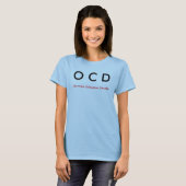 OCD Obsessief Chihuahua Disorder T-shirt (Voorkant volledig)