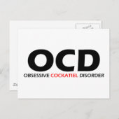OCD - Obsessief-cokatielaandoening Briefkaart (Voorkant / Achterkant)