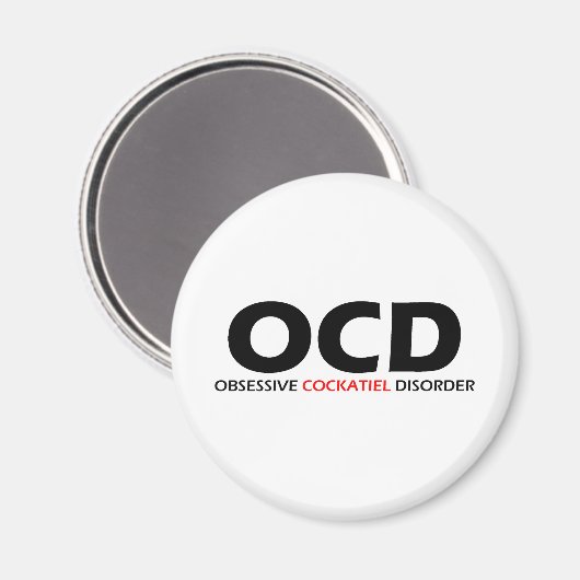 OCD - Obsessief-cokatielaandoening Magneet (Voorkant / Achterkant)