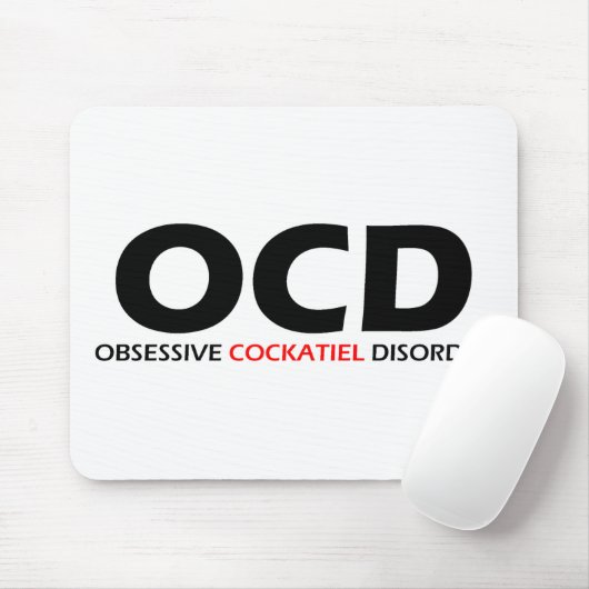 OCD - Obsessief-cokatielaandoening Muismat (Met muis)