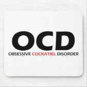OCD - Obsessief-cokatielaandoening Muismat (Voorkant)