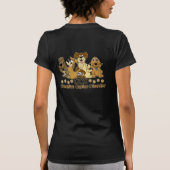 OCD Obsessieve Canine Disorder (rug) T-shirt (Achterkant)