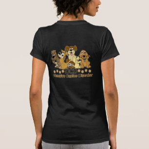 OCD Obsessieve Canine Disorder (rug) T-shirt