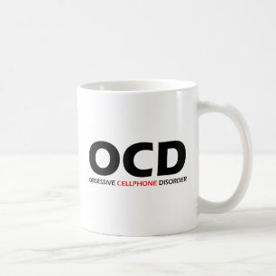 OCD - Obsessieve Cellphone Disorder Koffiemok