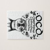 OCD obsessieve chihuahua Legpuzzel (Horizontaal)