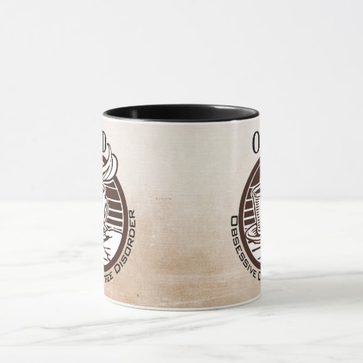 OCD: Obsessieve-Coffiestoornis Mok (Midden)