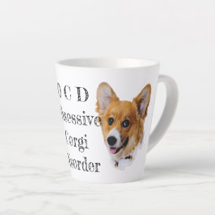 OCD: Obsessieve Corgi stoornis latte Mok