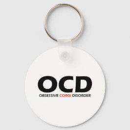 OCD - Obsessieve Corgi stoornis Sleutelhanger