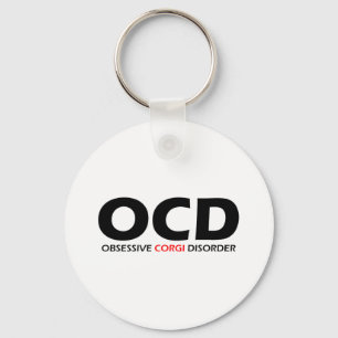 OCD - Obsessieve Corgi stoornis Sleutelhanger