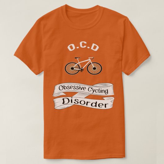 OCD Obsessieve-cyclisch stoornis T-shirt (Design voorkant)