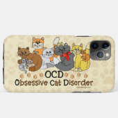 OCD obsessieve kat stoornis Case-Mate iPhone Case (Achterkant (horizontaal))