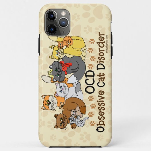 OCD obsessieve kat stoornis Case-Mate iPhone Case (Achterkant)