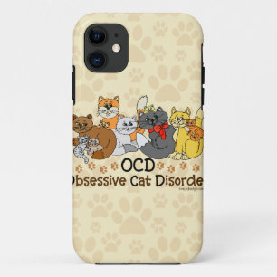 OCD obsessieve kat stoornis iPhone 11 Hoesje